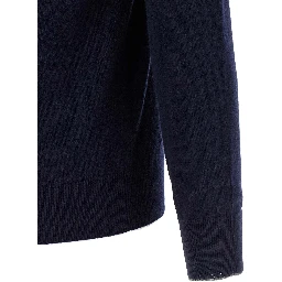 Blue Cashmere Cardigan