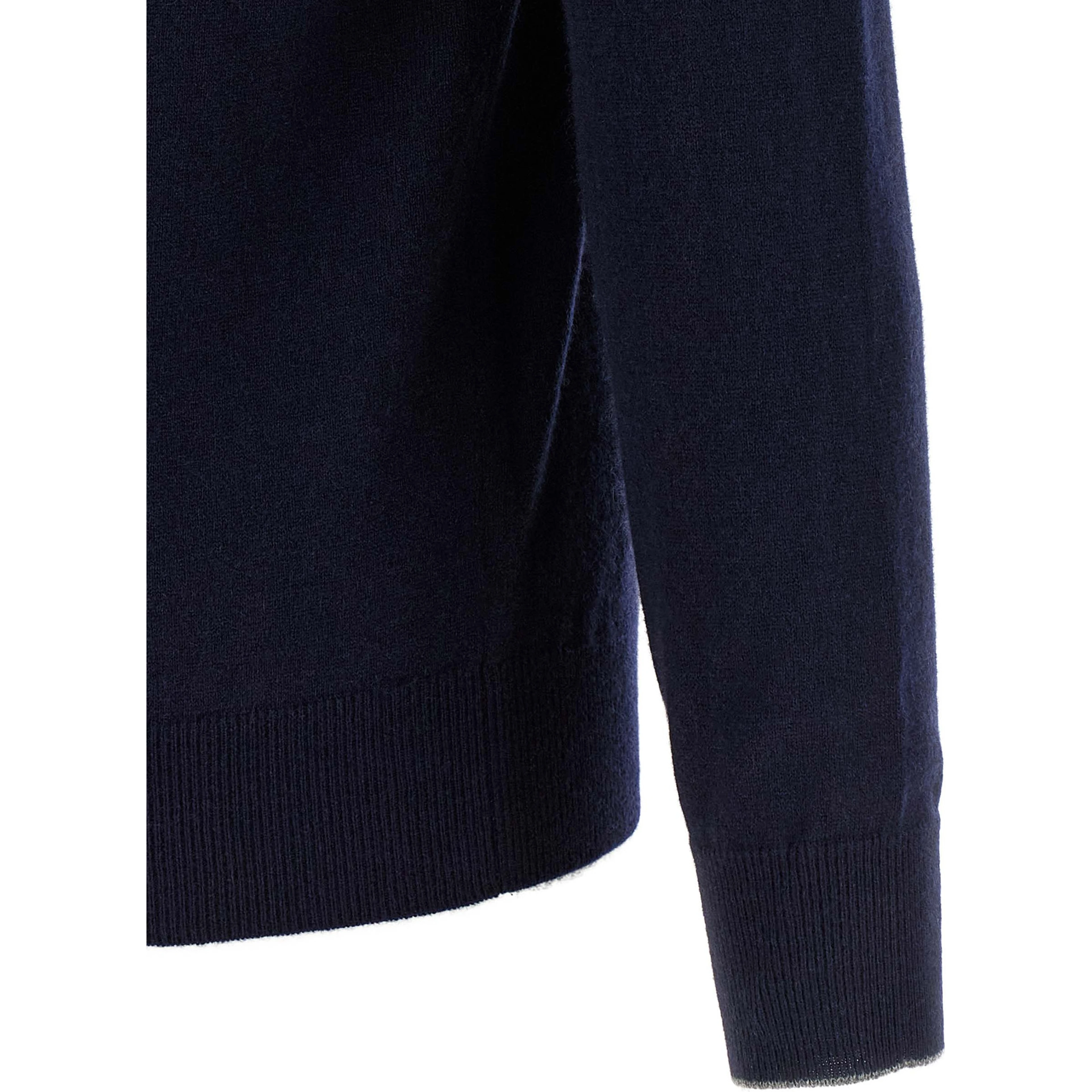 Blue Cashmere Cardigan
