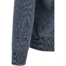 Blue Cashmere Cardigan