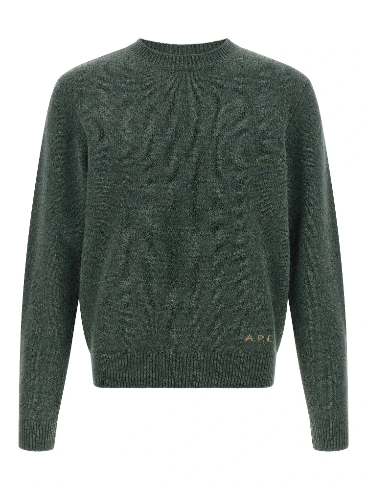 Bicolor Wool Cardigan