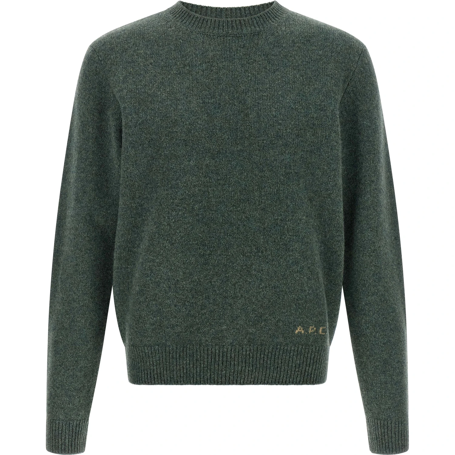 Bicolor Wool Cardigan