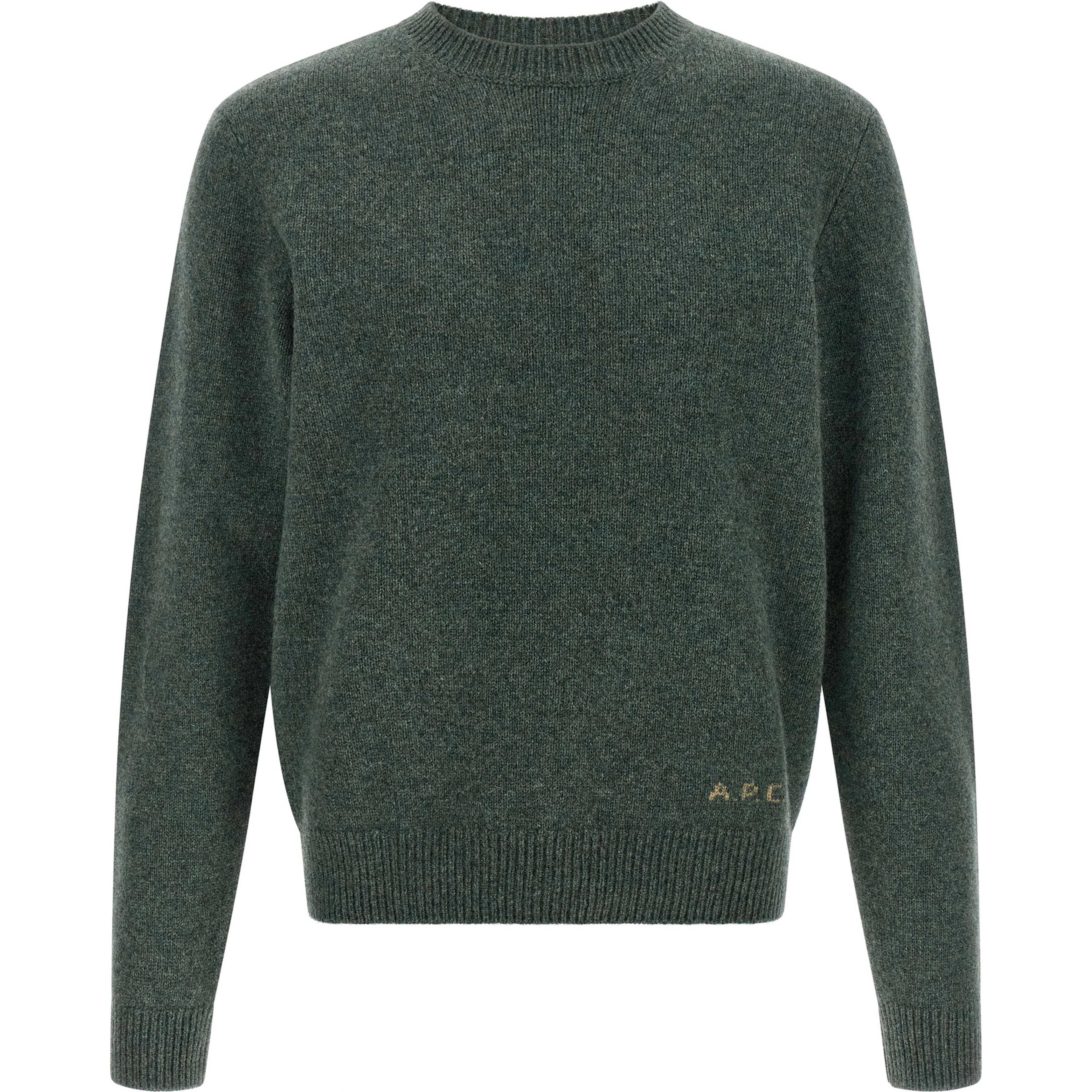 Bicolor Wool Cardigan