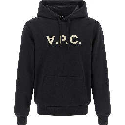 Black Cotton Hoodie