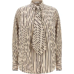 Beige Cotton Blouse