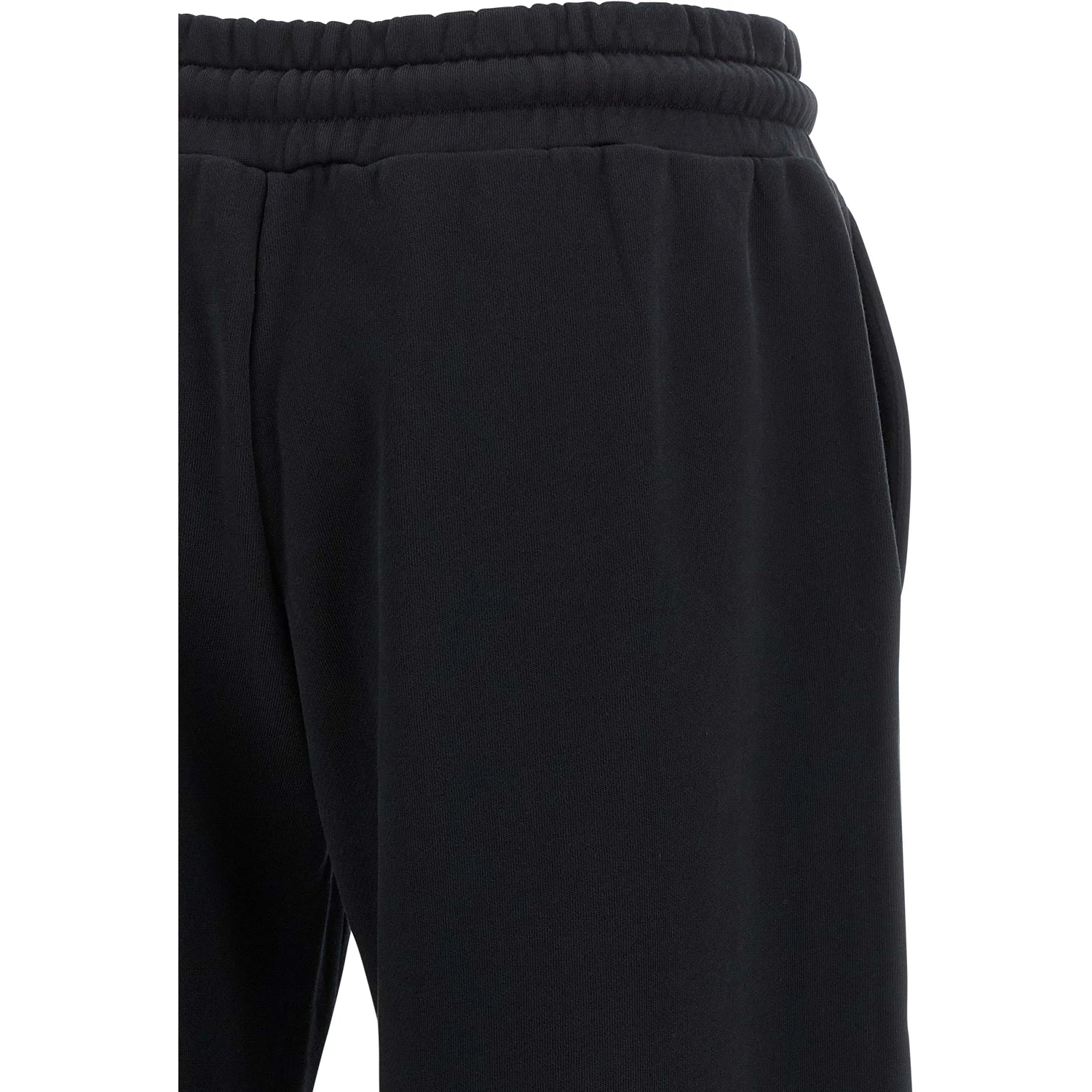 Black Cotton Joggers (Workout Pants)
