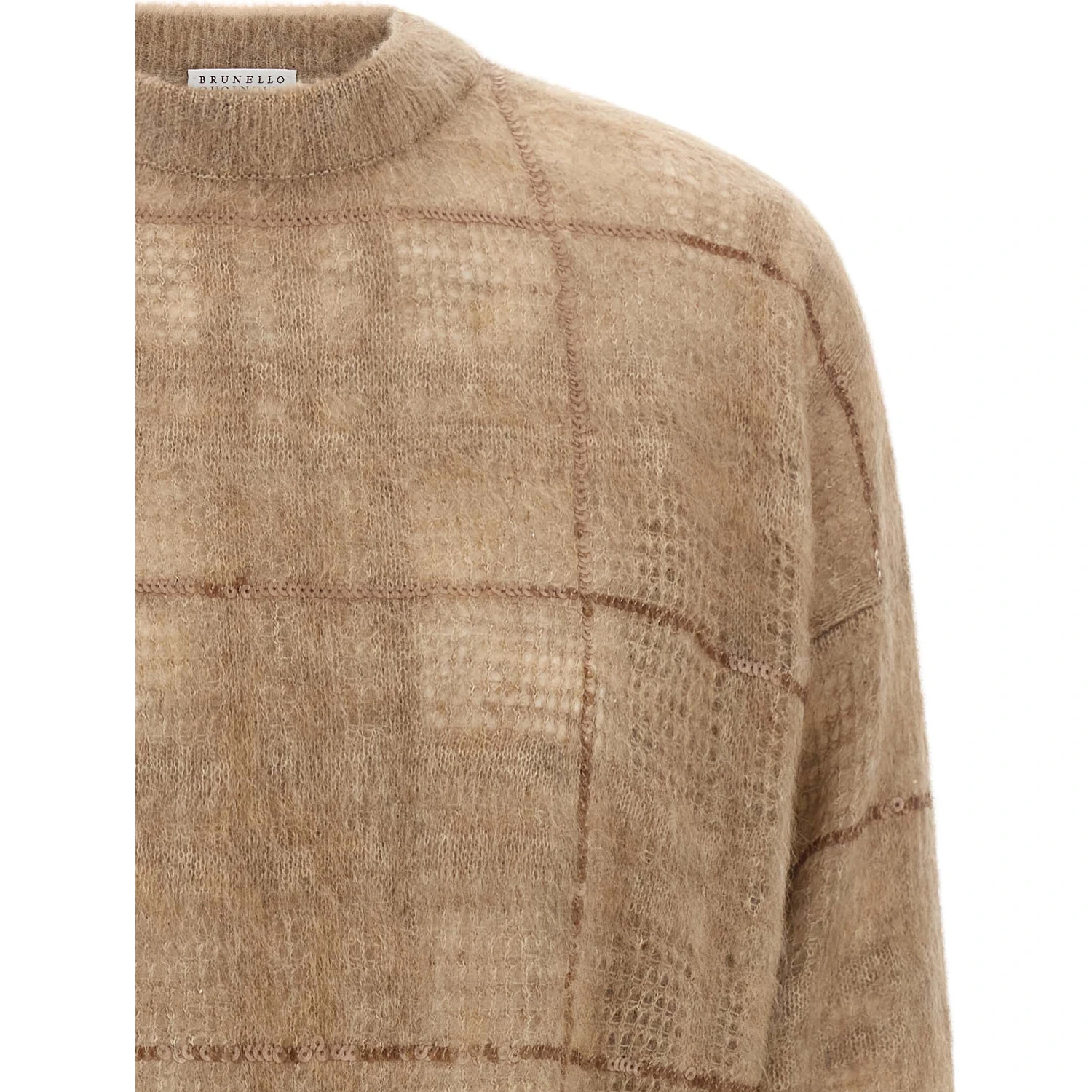 Beige Wool Cardigan