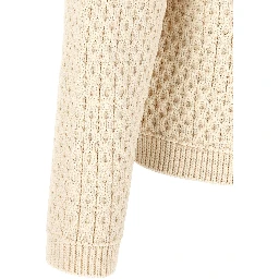 White Cotton Cardigan