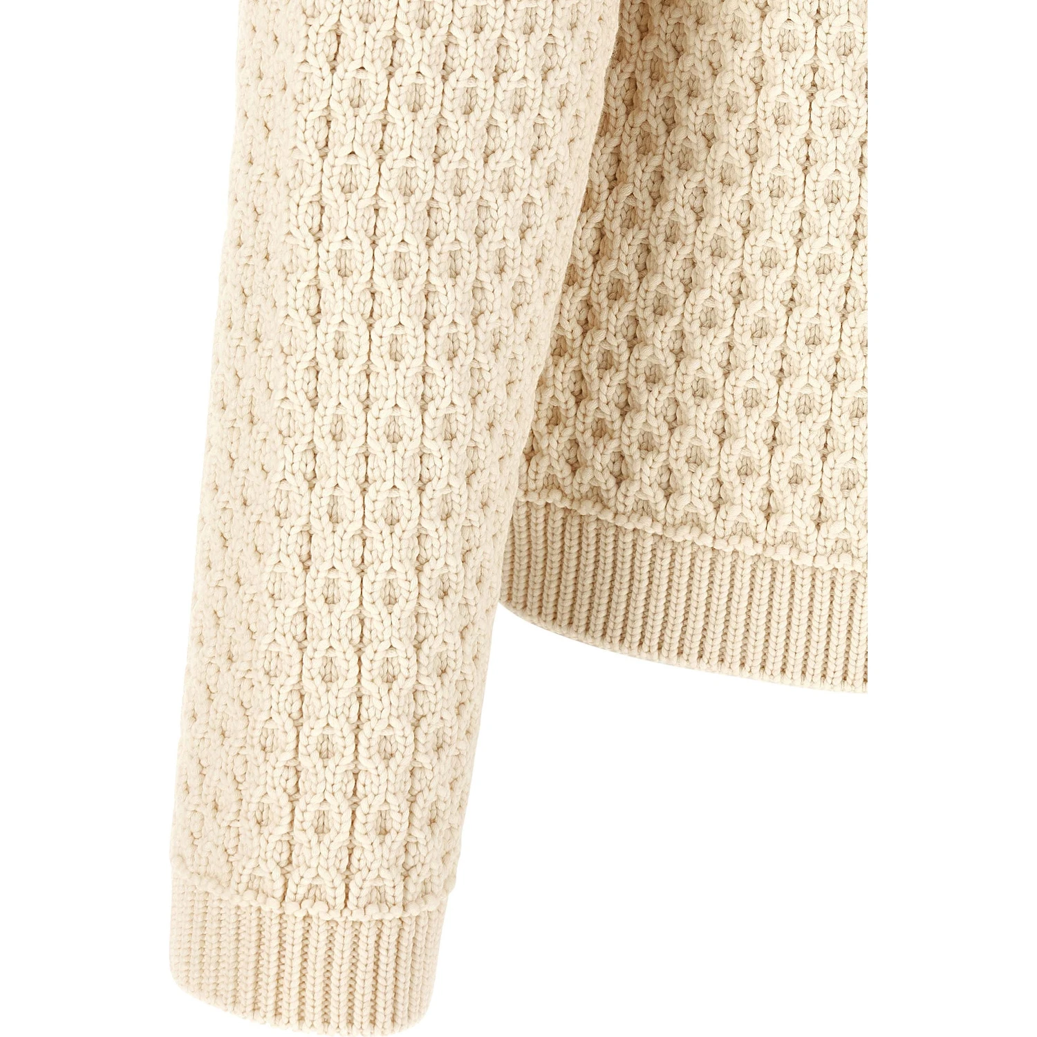 White Cotton Cardigan