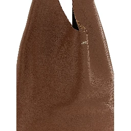 Brown Cowhide Shoulder Bag
