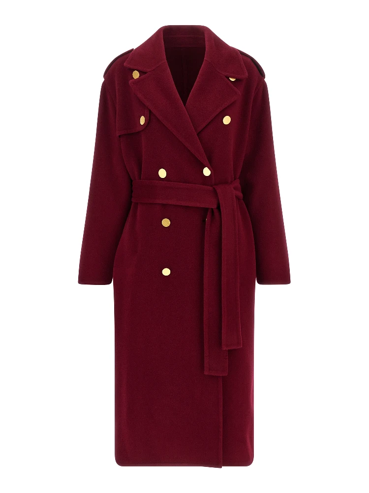 Multicolor Wool Coat