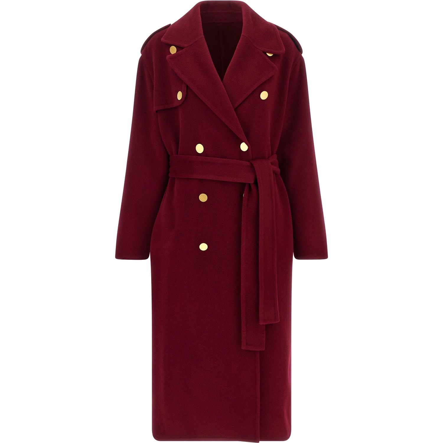 Multicolor Wool Coat