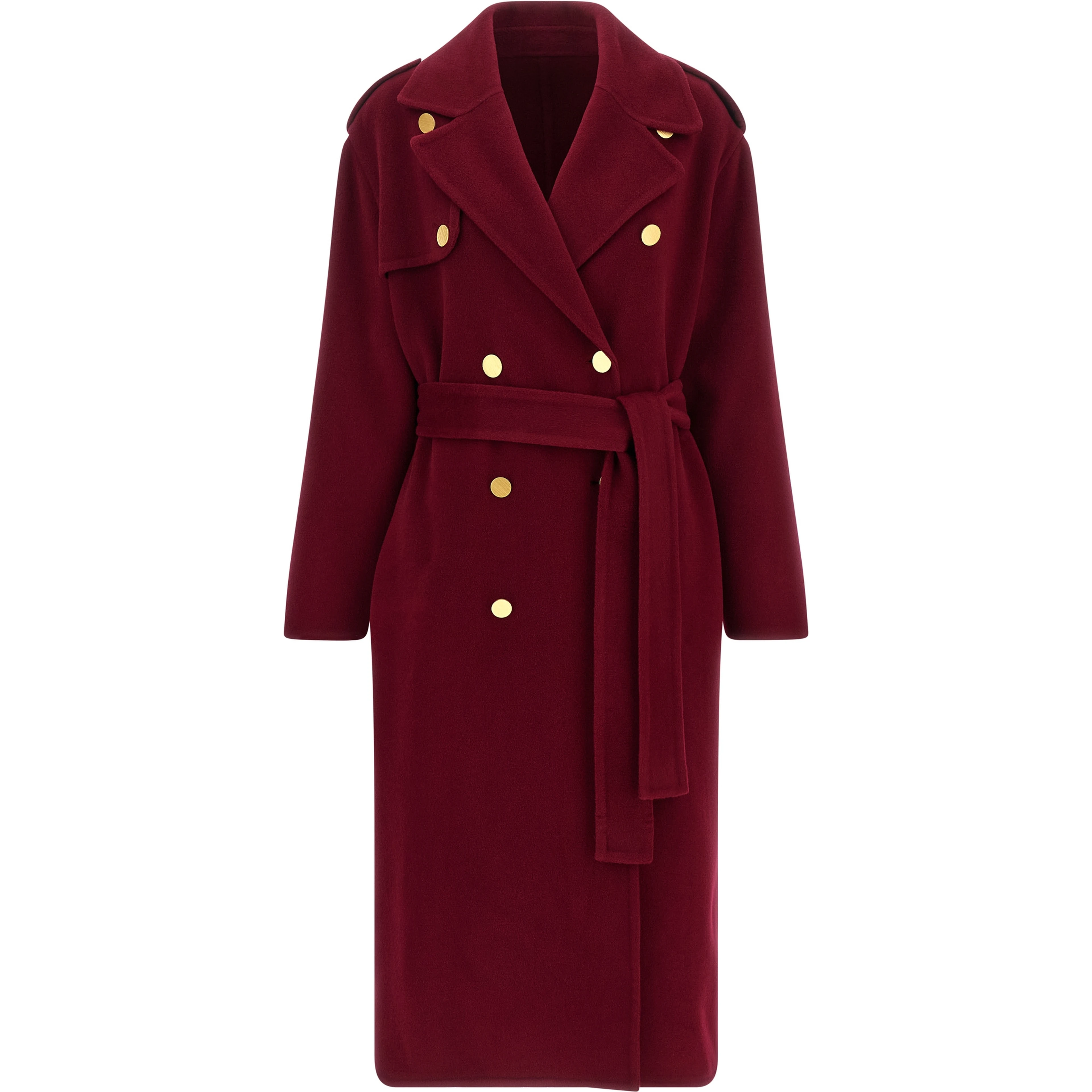 Multicolor Wool Coat