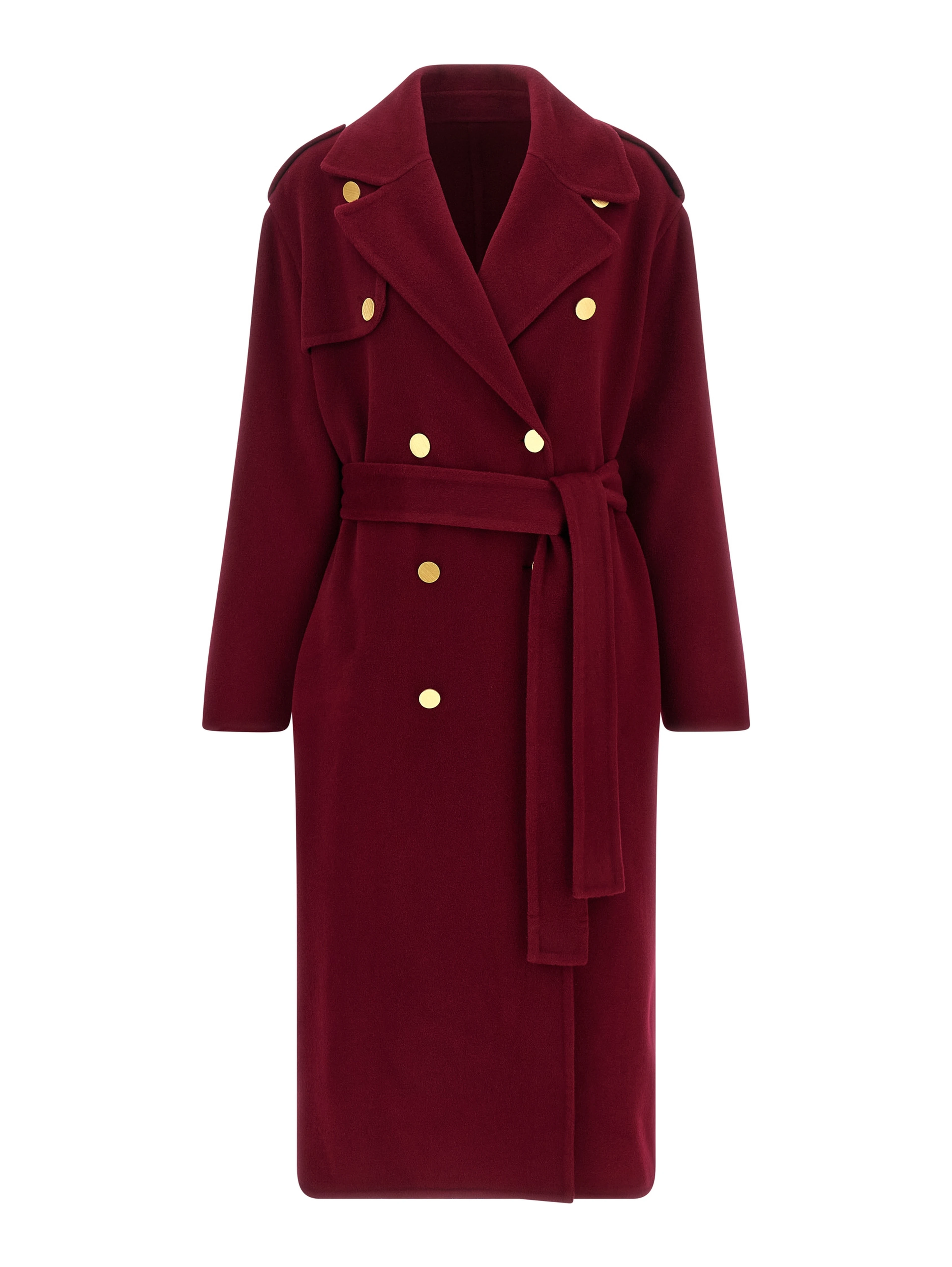 Multicolor Wool Coat