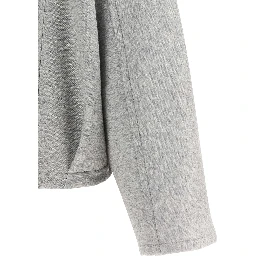 Gray Cotton Hoodie