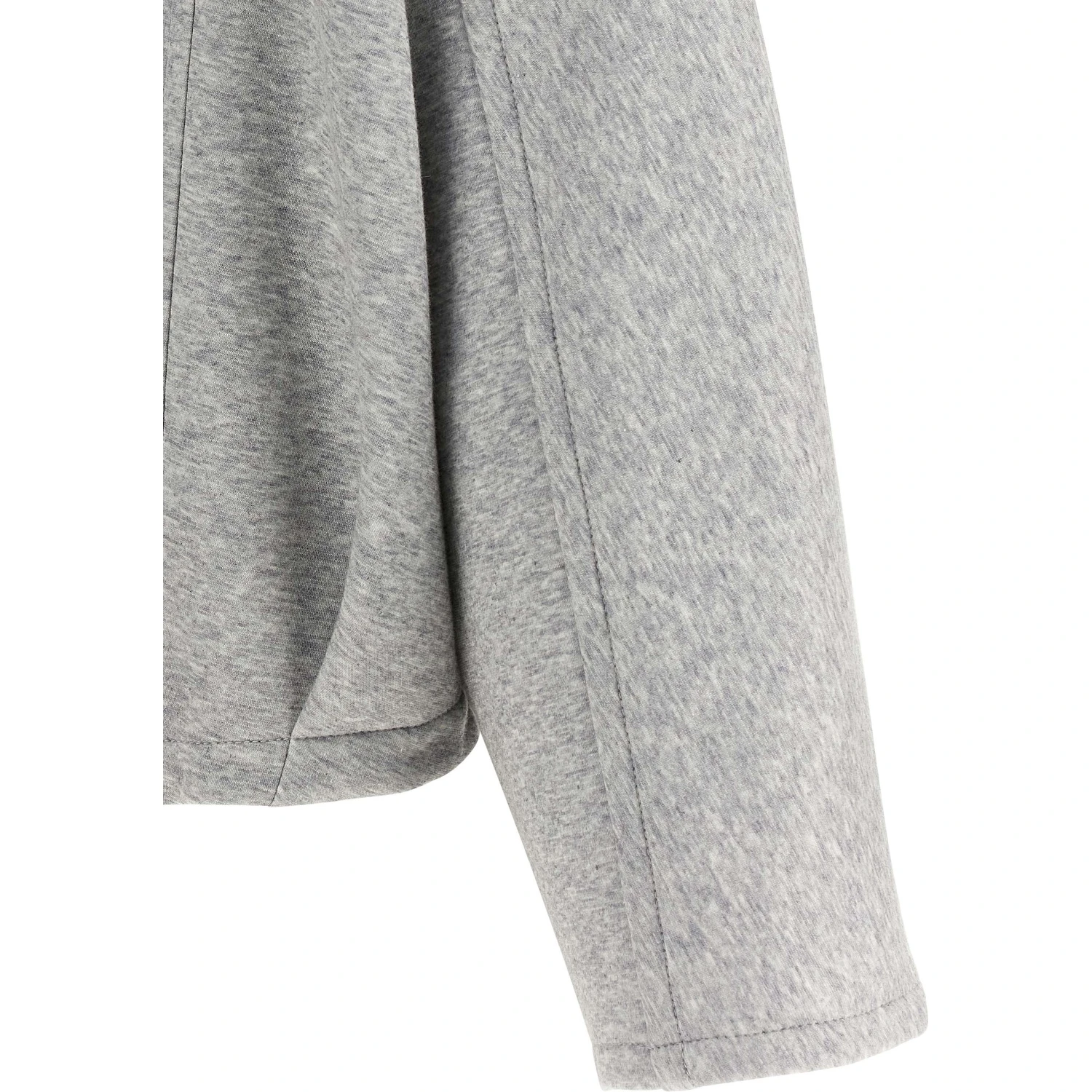 Gray Cotton Hoodie