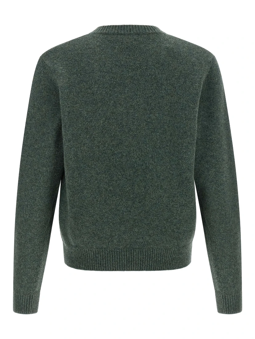 Bicolor Wool Cardigan