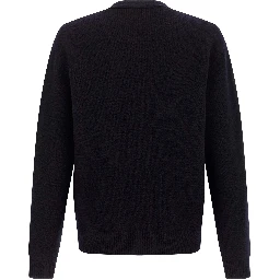 Blue Wool Cardigan