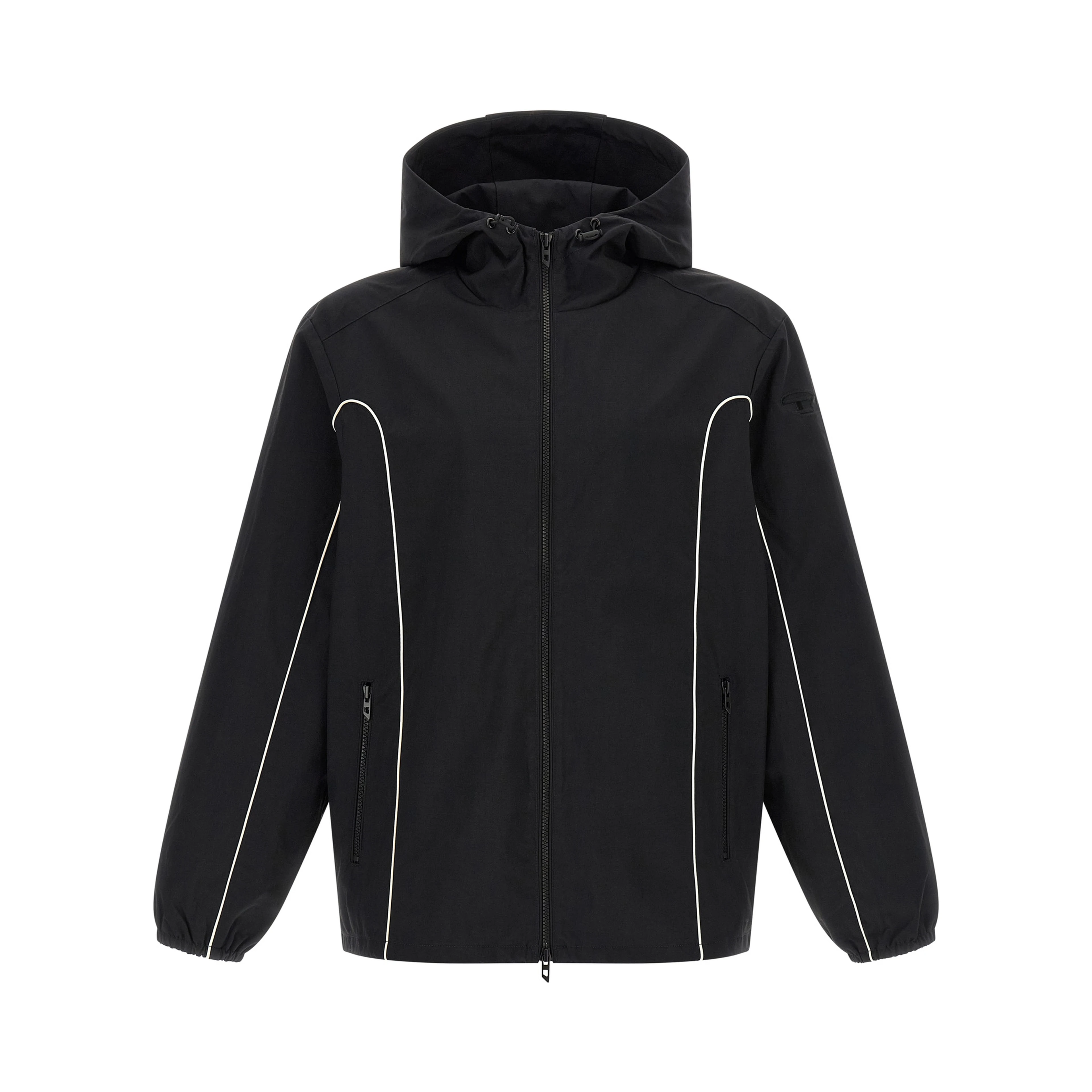 Black Polyamide Shell Jacket