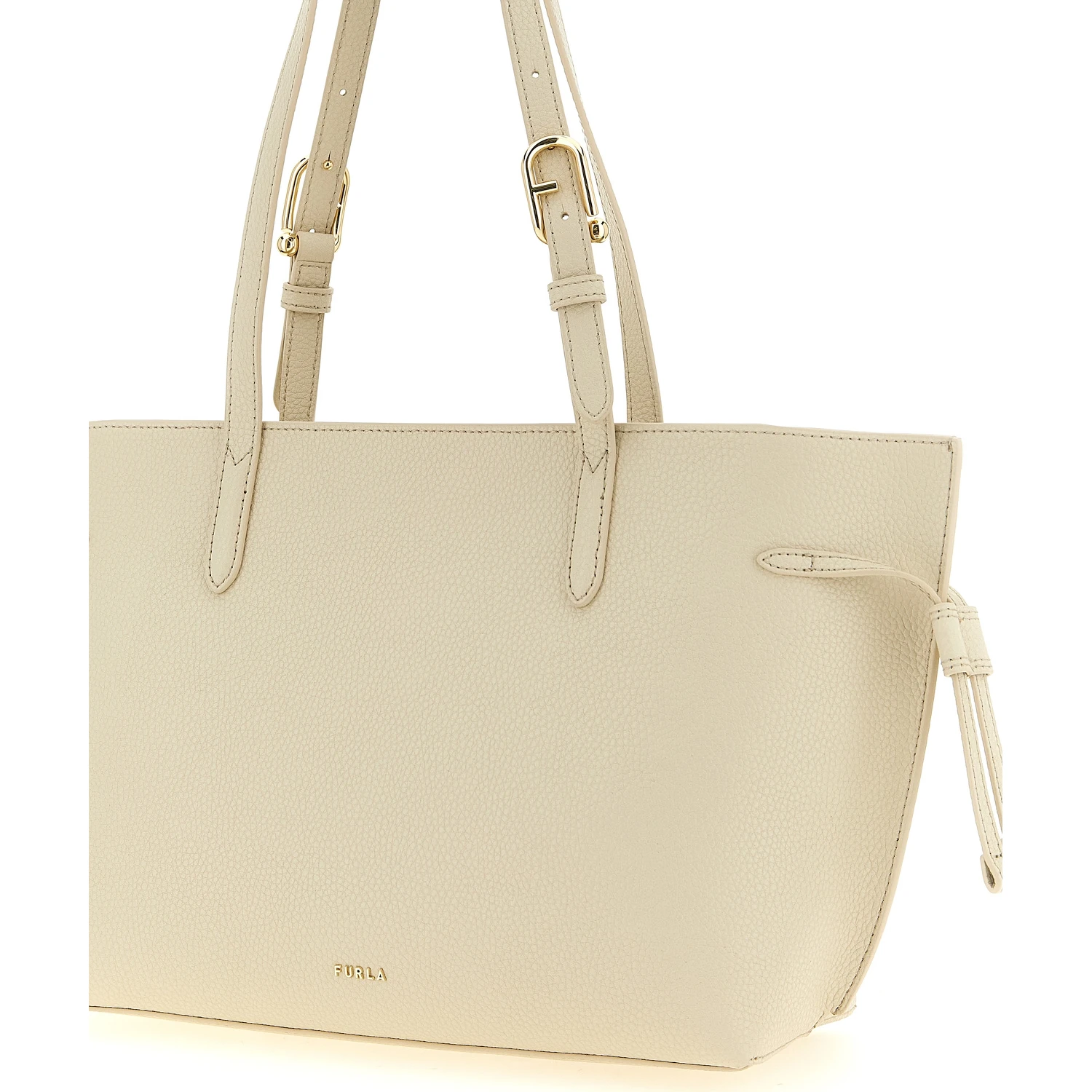 White Calfskin Tote Bag