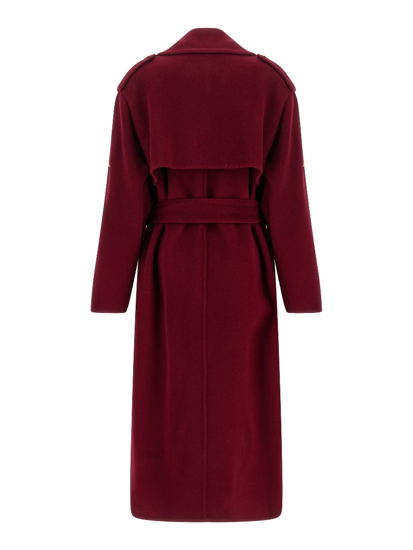 Multicolor Wool Coat