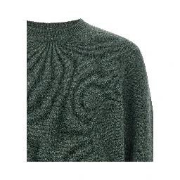 Bicolor Wool Cardigan