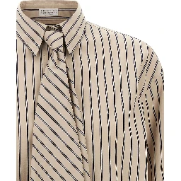 Beige Cotton Blouse