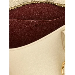 White Calfskin Tote Bag