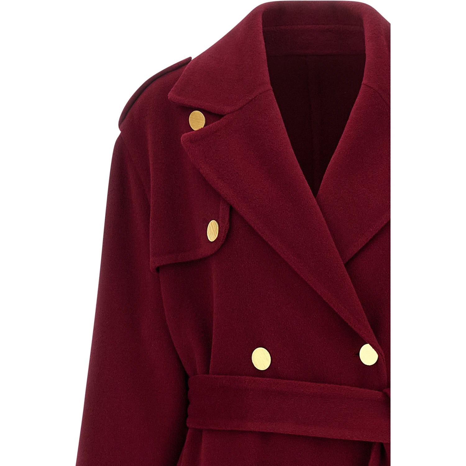 Multicolor Wool Coat