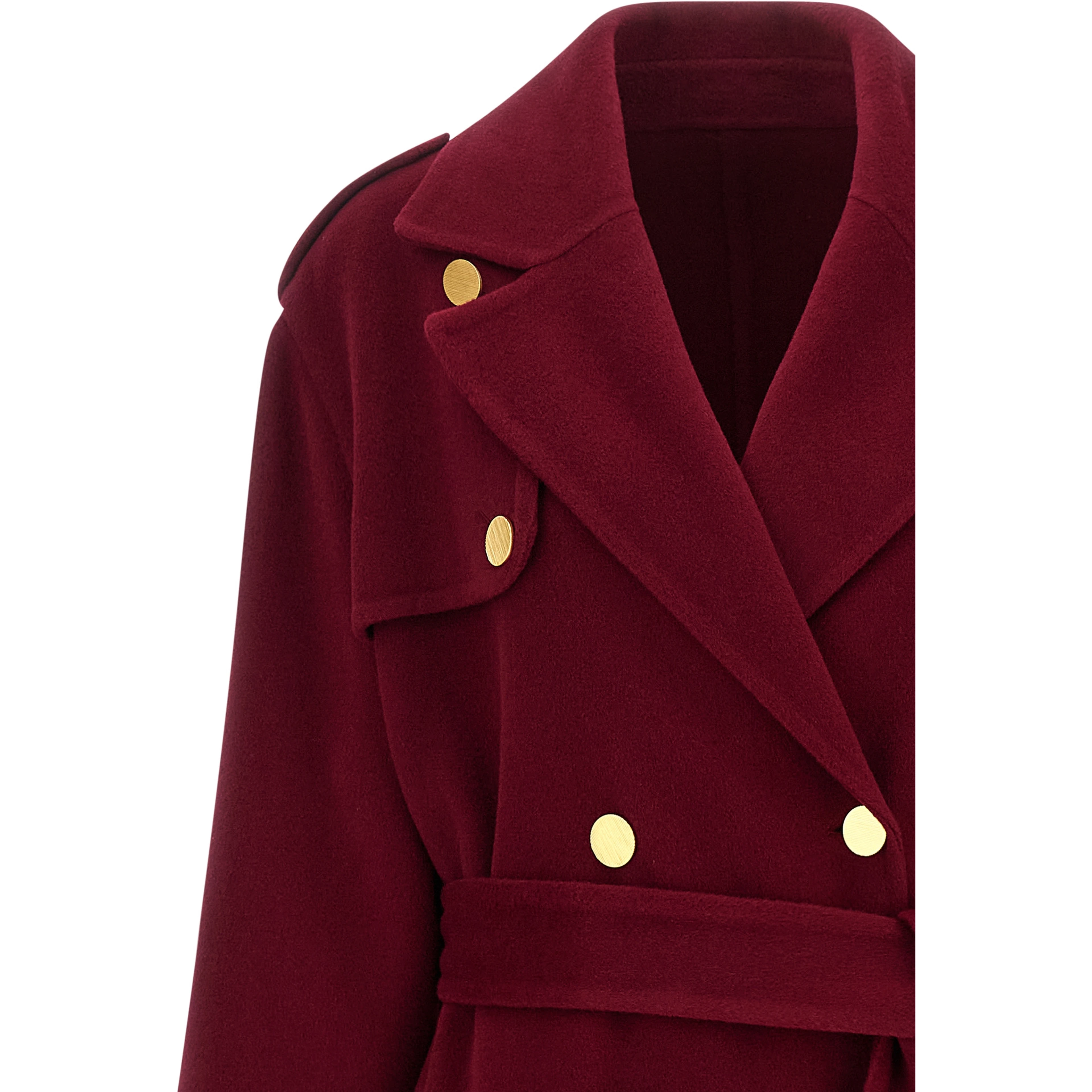 Multicolor Wool Coat