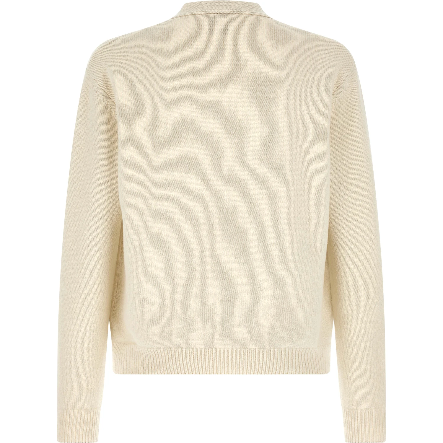 White Wool Cardigan