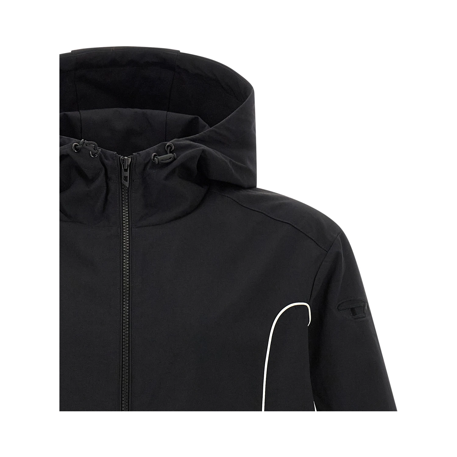 Black Polyamide Shell Jacket