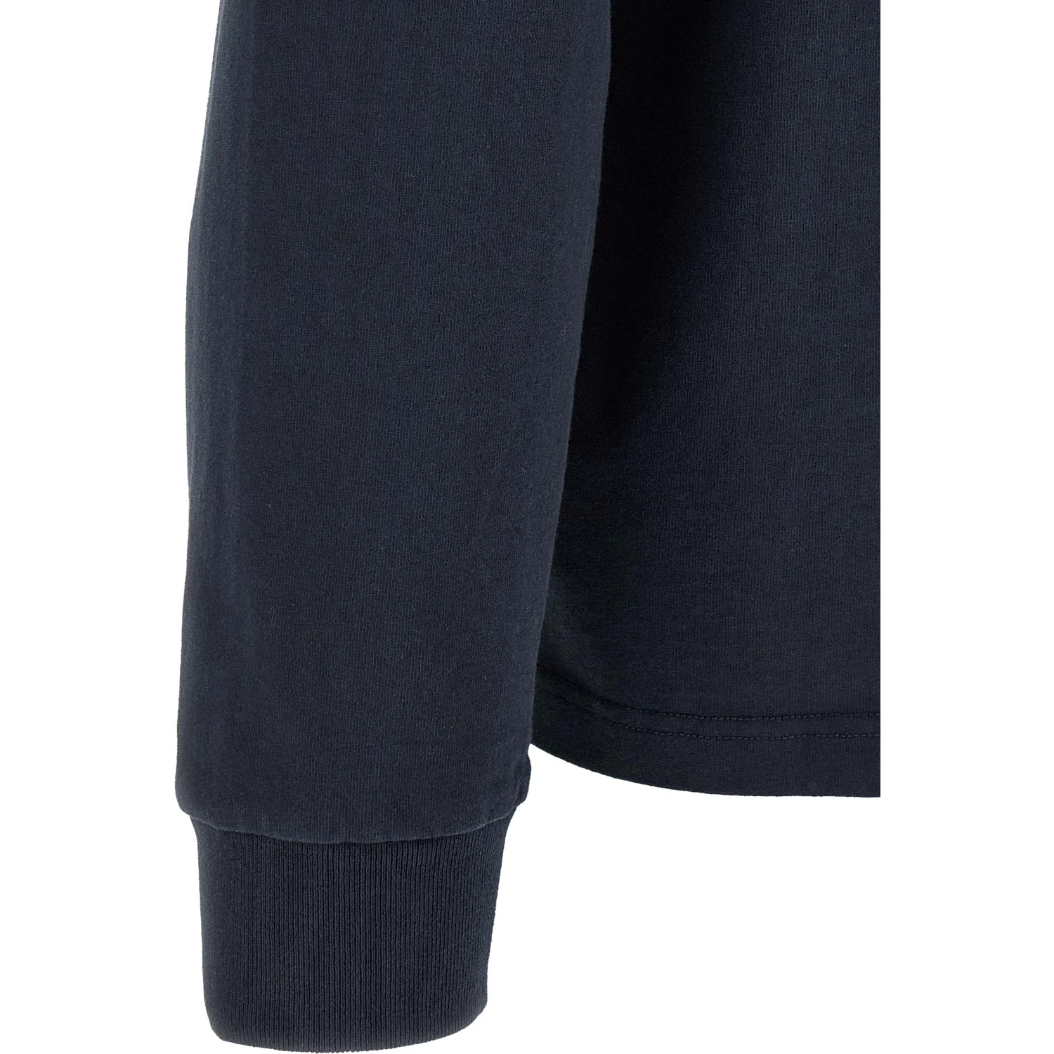 Blue Cotton Polo Shirt