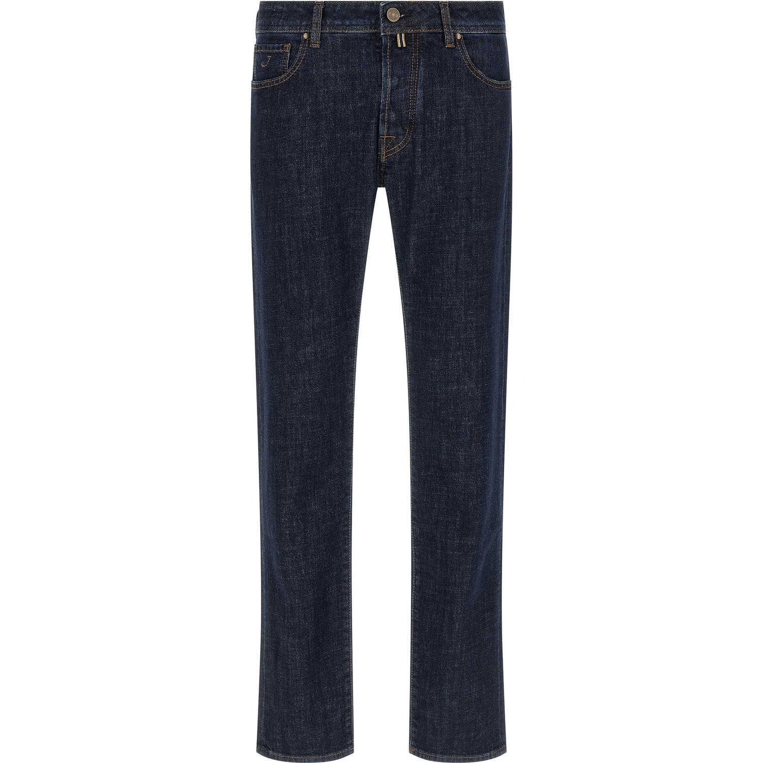 Blue Cotton Slim Fit Jeans