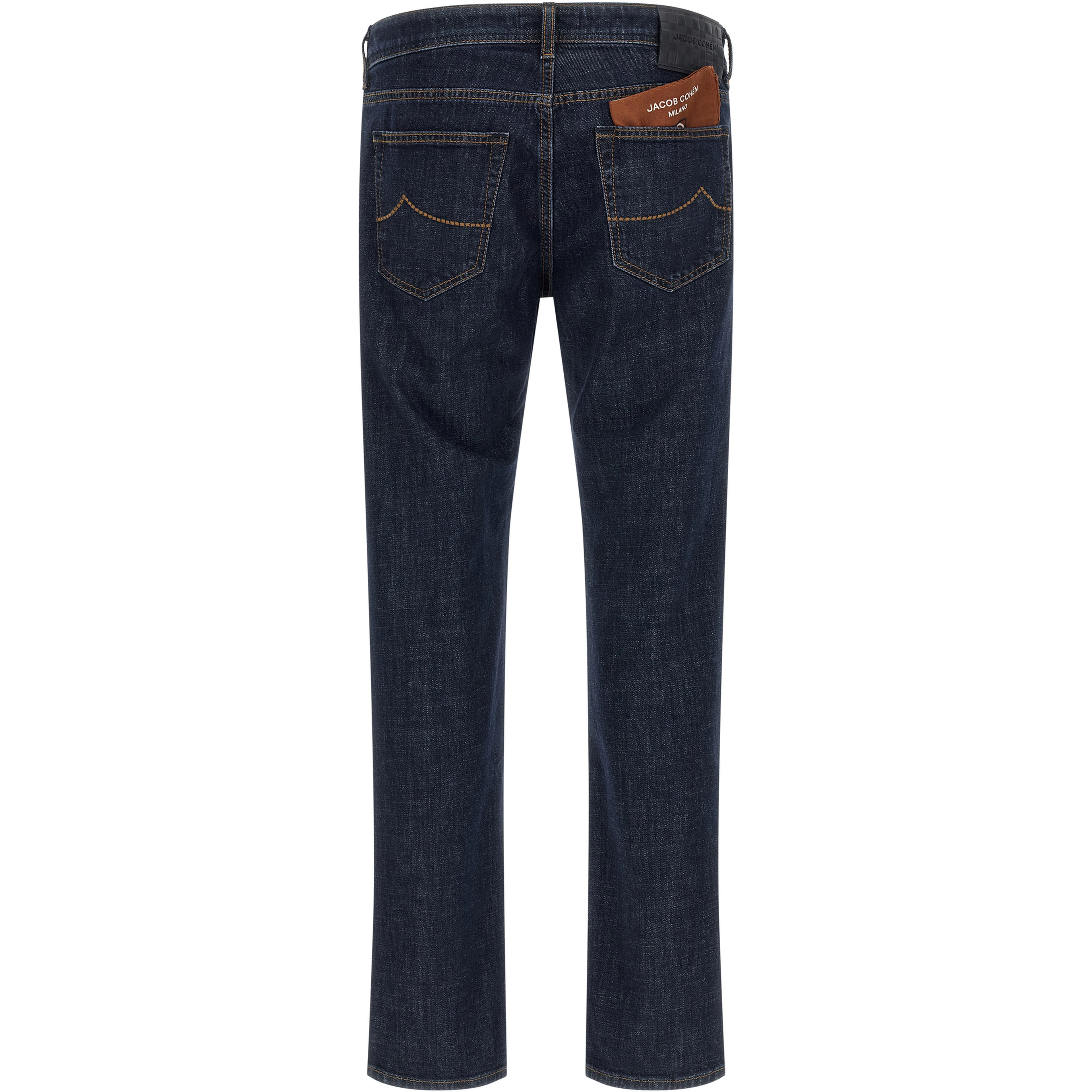 Blue Cotton Slim Fit Jeans