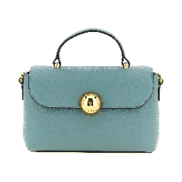 Blue Calfskin Handbag