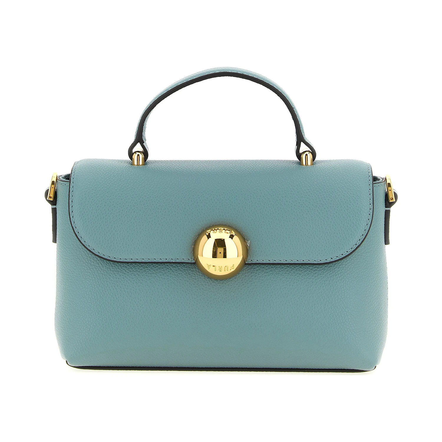 Blue Calfskin Handbag
