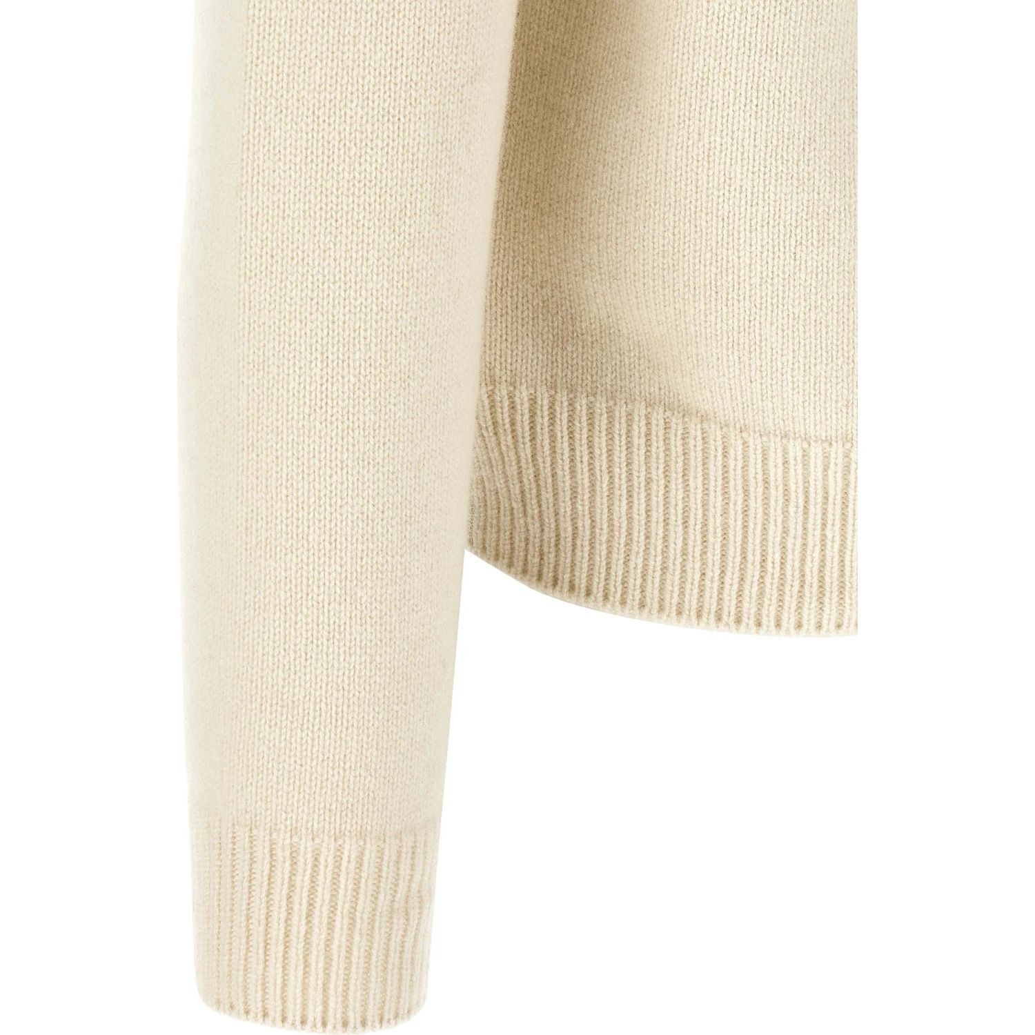 White Wool Cardigan