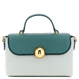 Bicolor Calfskin Handbag
