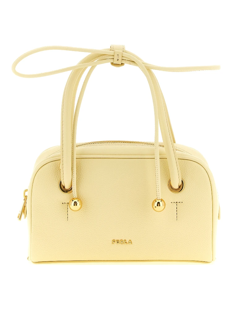 Bicolor Calfskin Handbag