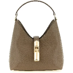 Bicolor Calfskin Handbag