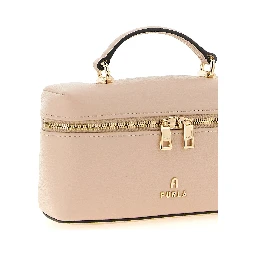 Multicolor Calfskin Crossbody Bag