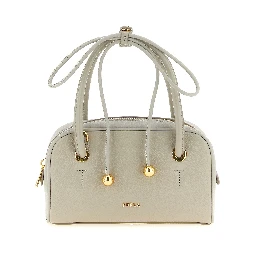 Gray Calfskin Handbag