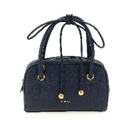 Blue Calfskin Handbag