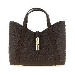 Brown Calfskin Tote Bag
