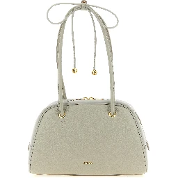 Gray Calfskin Handbag