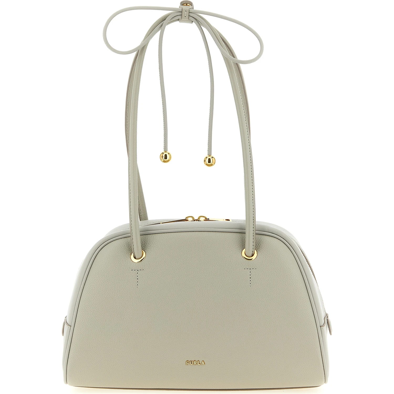 Gray Calfskin Handbag