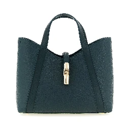 Bicolor Calfskin Tote Bag