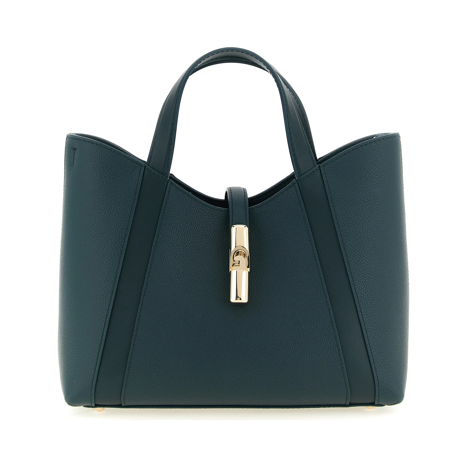 Bicolor Calfskin Tote Bag