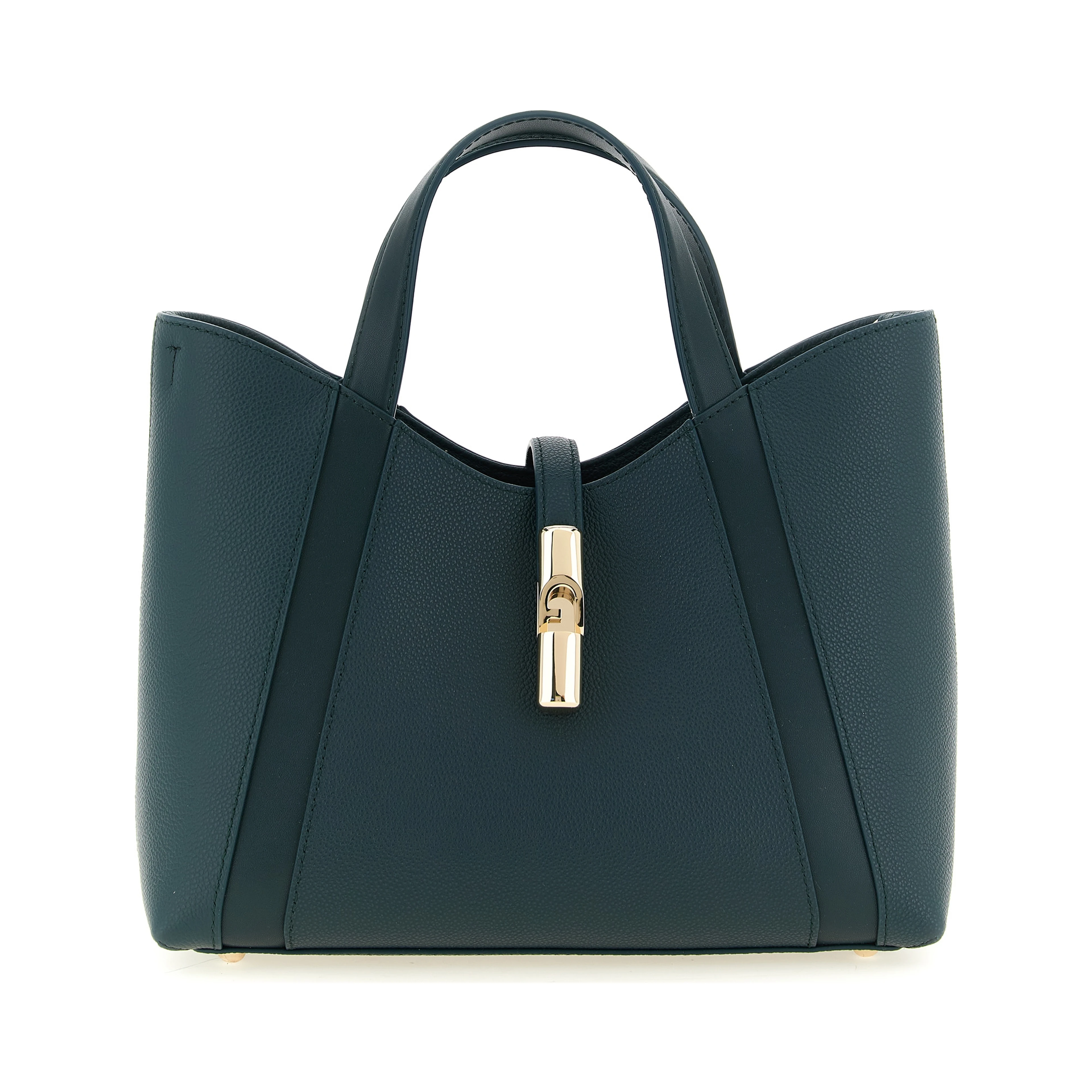 Bicolor Calfskin Tote Bag