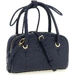 Blue Calfskin Handbag